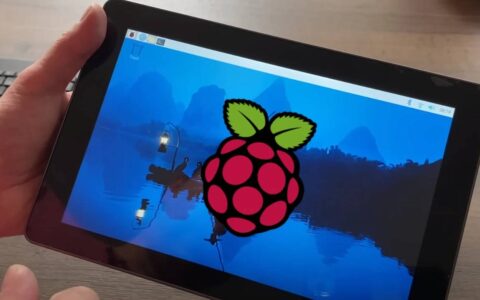 使用 raspad 3 制作的 raspberry pi 5 平板电脑