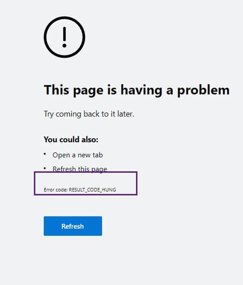 edge-error-code-result-code-hung