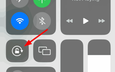 如何修复iphone屏幕旋转不起作用