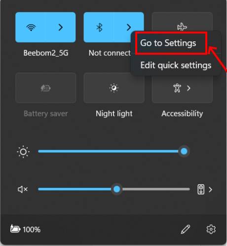 open-quick-settings-on-windows-11