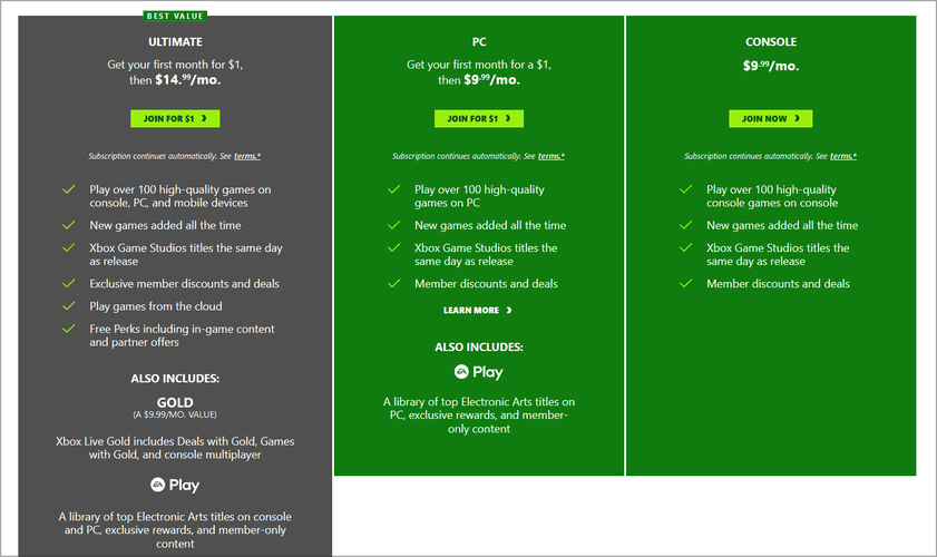 gamepass-comparision