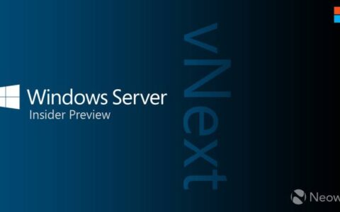 windows server vnext insider preview build 25236 iso 现已推出