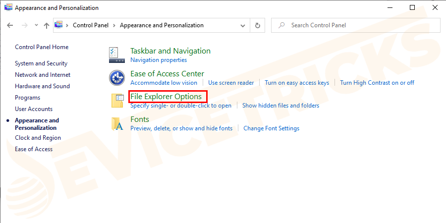 control-panel-appearance-and-personalization-folder-or-file-explorer-options