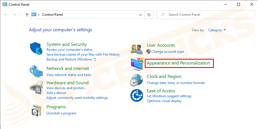 control-panel-appearance-and-personalization