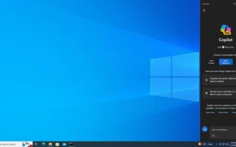 如何在windows 10上启用microsoft copilot
