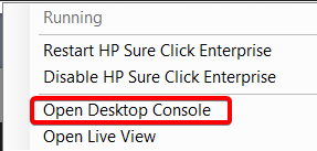 open-desktop-console